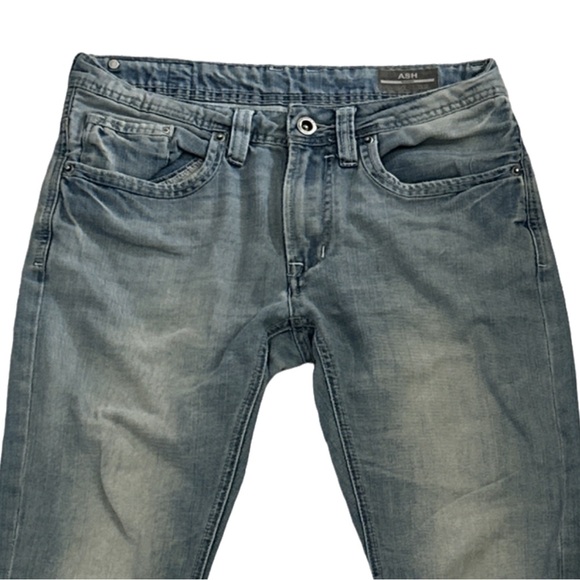 BUFFALO DAVID BITTON men's lightwash ash skinny jeans, size 30x32. - Picture 5 of 7